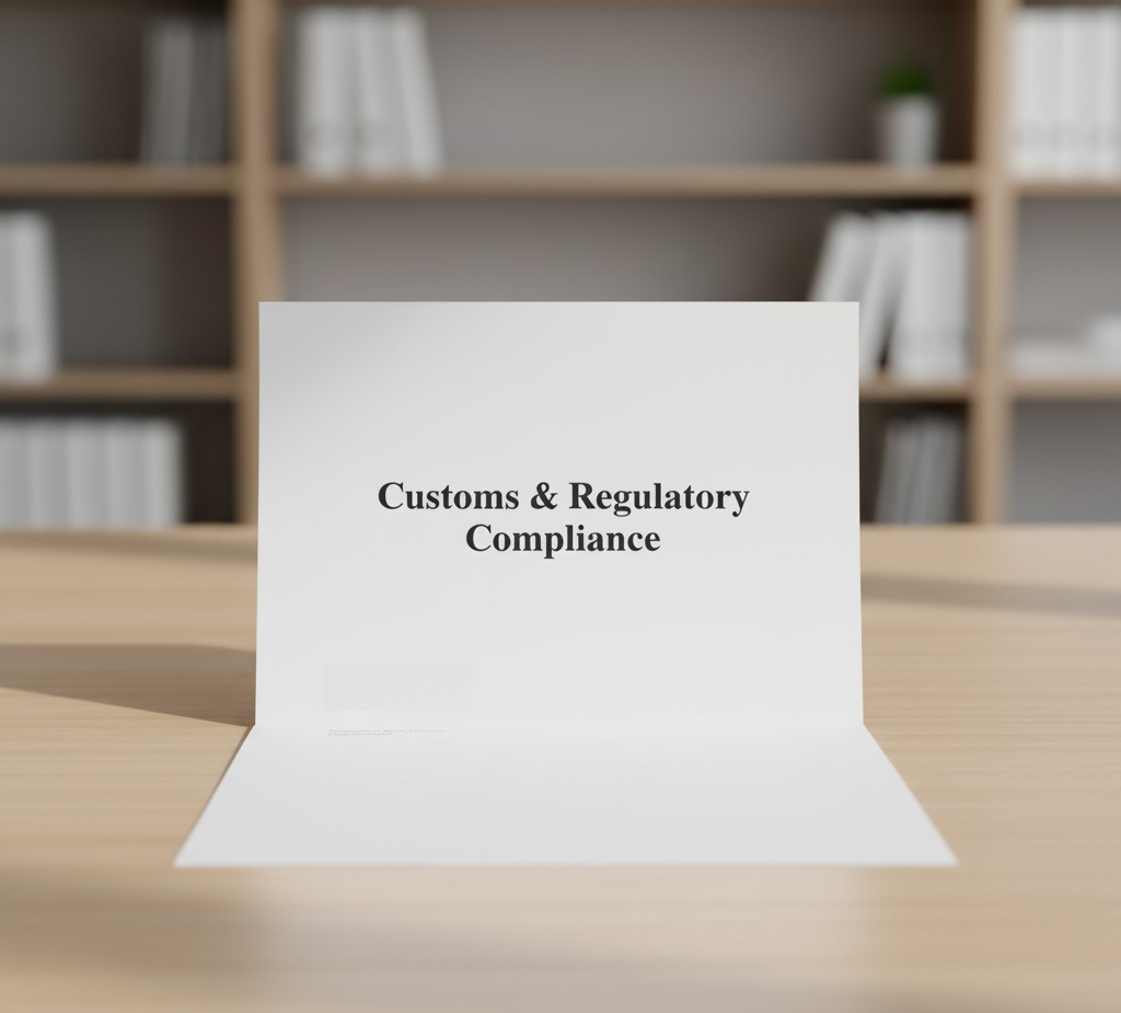 Customs & Regulatory Compliance